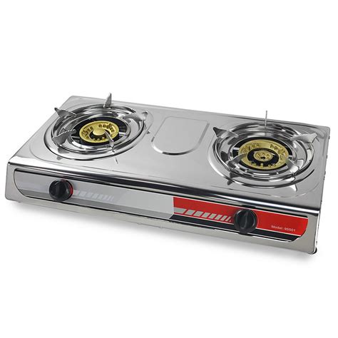 2 burner outdoor coubtertop gas stove